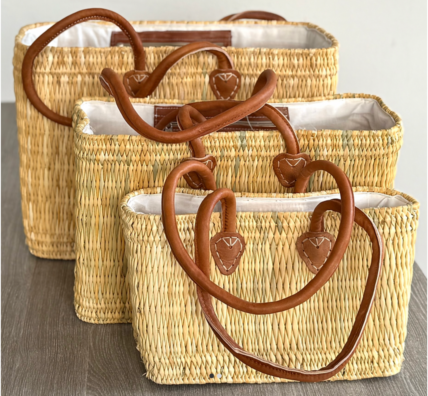 Set de 3 paniers