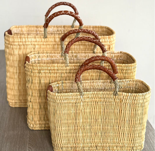 Set de 3 paniers - Finition