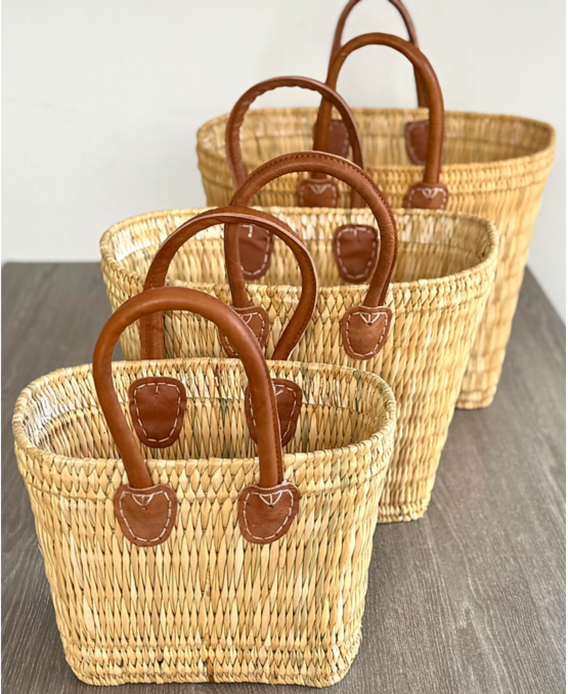 Set de 3 paniers - Trapèze